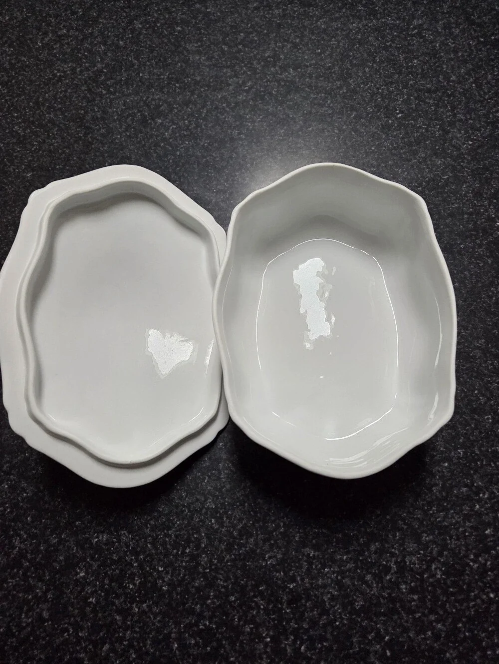 Kaldun & Bogle White Covered Vegetable Bowl Soup Tureen Serving Dish 9